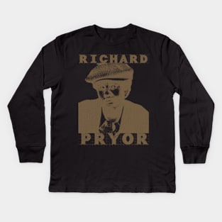 Vintage - Richard Pryor Kids Long Sleeve T-Shirt